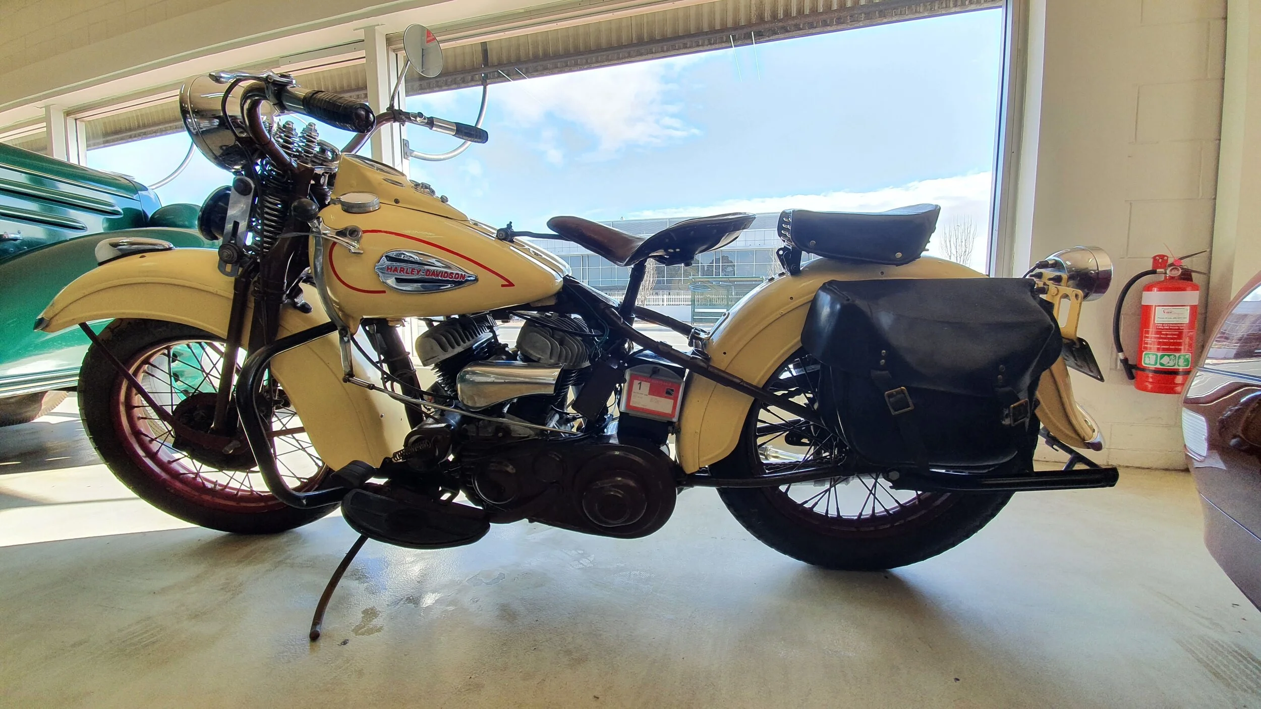 Harley Davidson model 40-W 1940 — Rainsford Collectable Cars